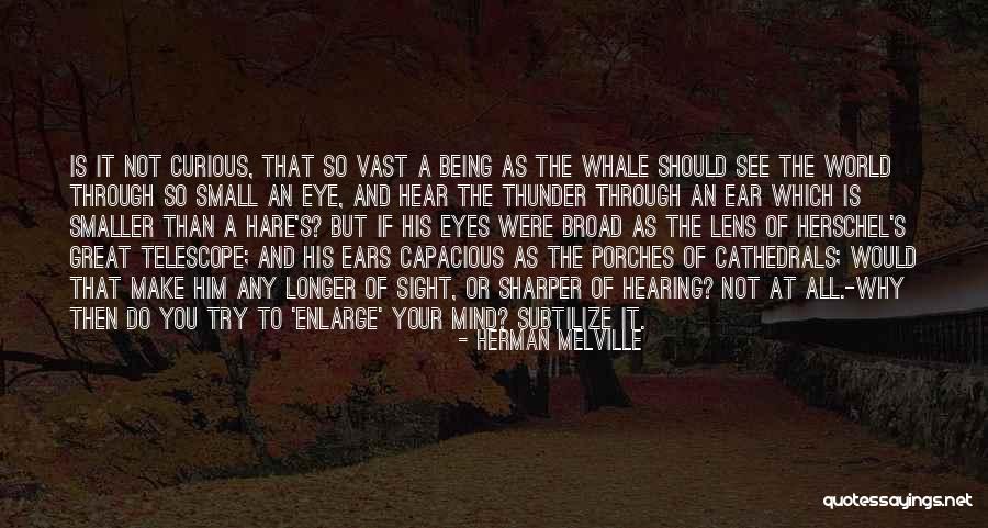 World Being So Small Quotes By Herman Melville World Being So Small Quotes By Herman Melville
