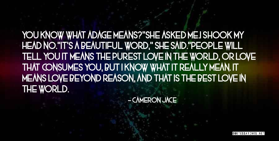 World Best Beautiful Quotes By Cameron Jace