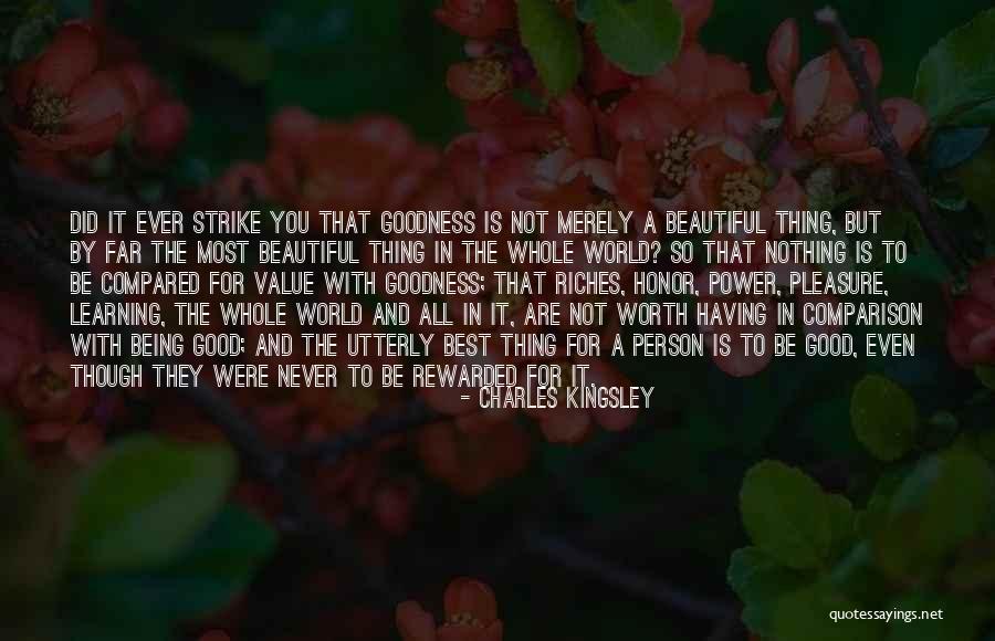 World Best Beautiful Quotes By Charles Kingsley