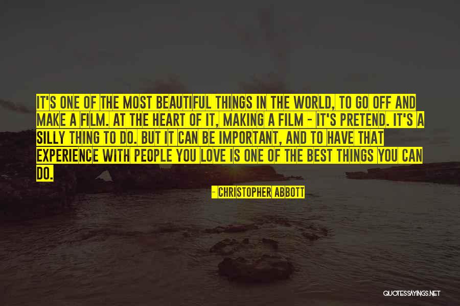 World Best Beautiful Quotes By Christopher Abbott