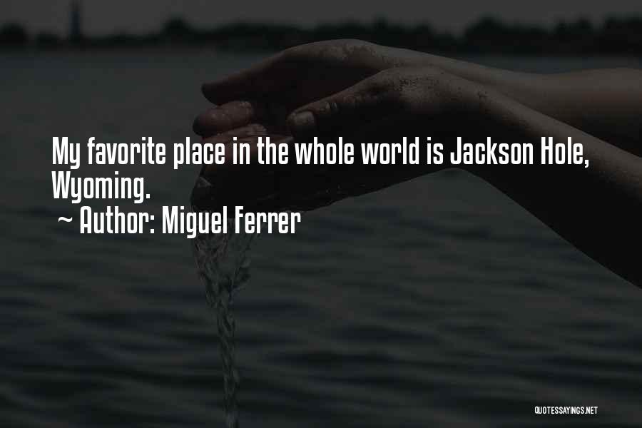 World Best Favorite Quotes By Miguel Ferrer