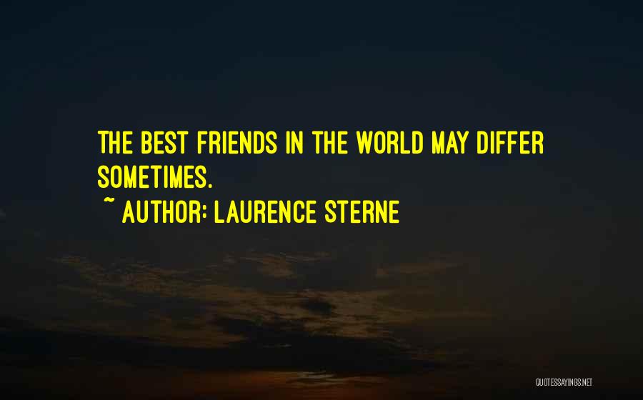 World Best Friends Quotes By Laurence Sterne