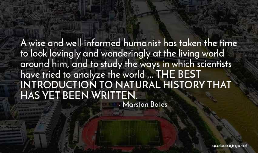 World Best Wise Quotes By Marston Bates World Best Wise Quotes By Marston Bates