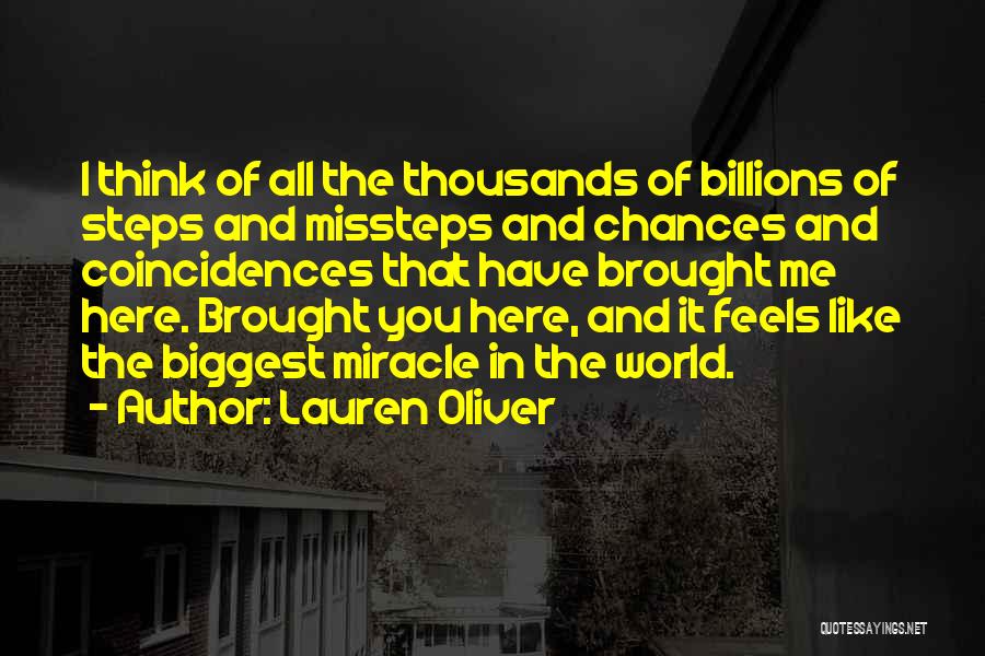 World Biggest Quotes By Lauren Oliver