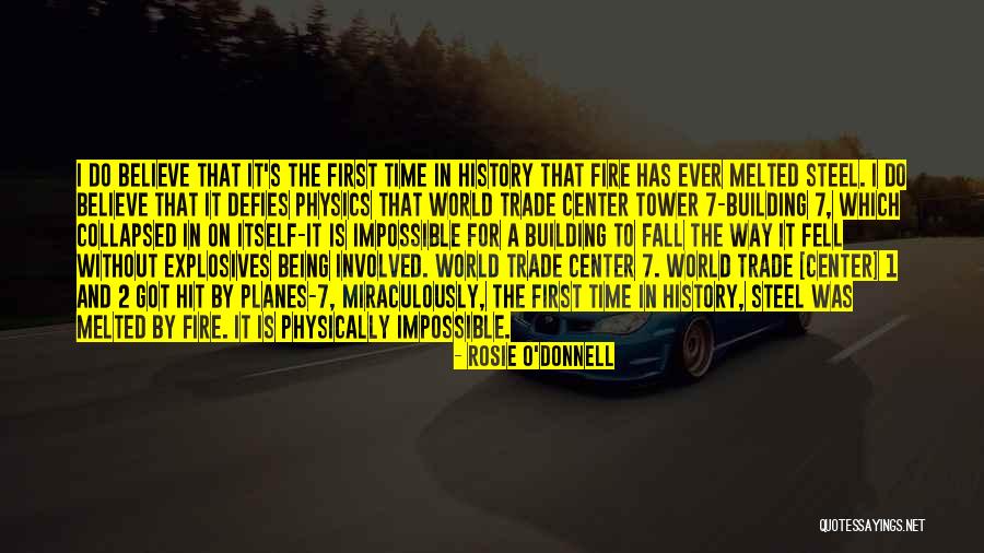 World Building Quotes By Rosie O'Donnell