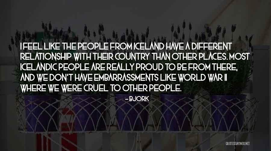 World Cruel Quotes By Bjork World Cruel Quotes By Bjork
