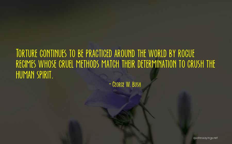 World Cruel Quotes By George W. Bush World Cruel Quotes By George W. Bush