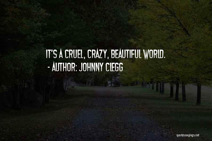 World Cruel Quotes By Johnny Clegg