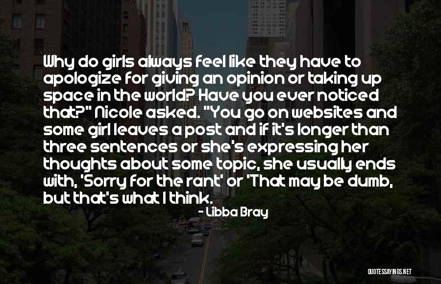 World Ends With You Quotes By Libba Bray