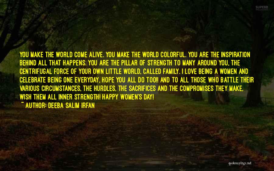 World Family Day Quotes By Deeba Salim Irfan