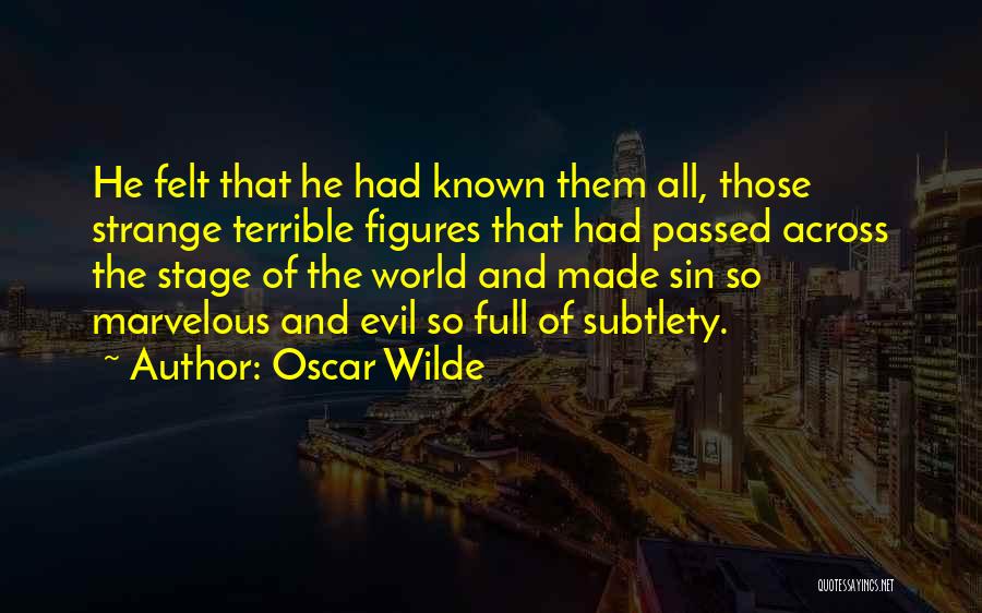 World Figures Quotes By Oscar Wilde