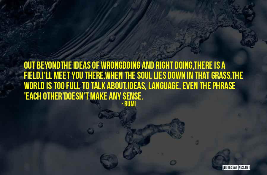 World Full Of Lies Quotes By Rumi
