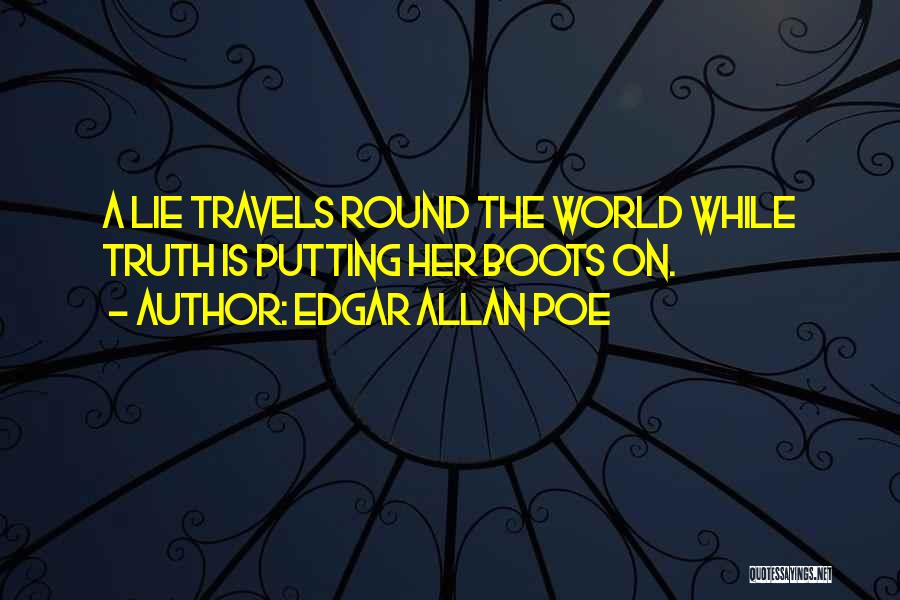 World Goes Round Quotes By Edgar Allan Poe