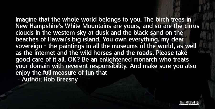 World Gone Wild Quotes By Rob Brezsny