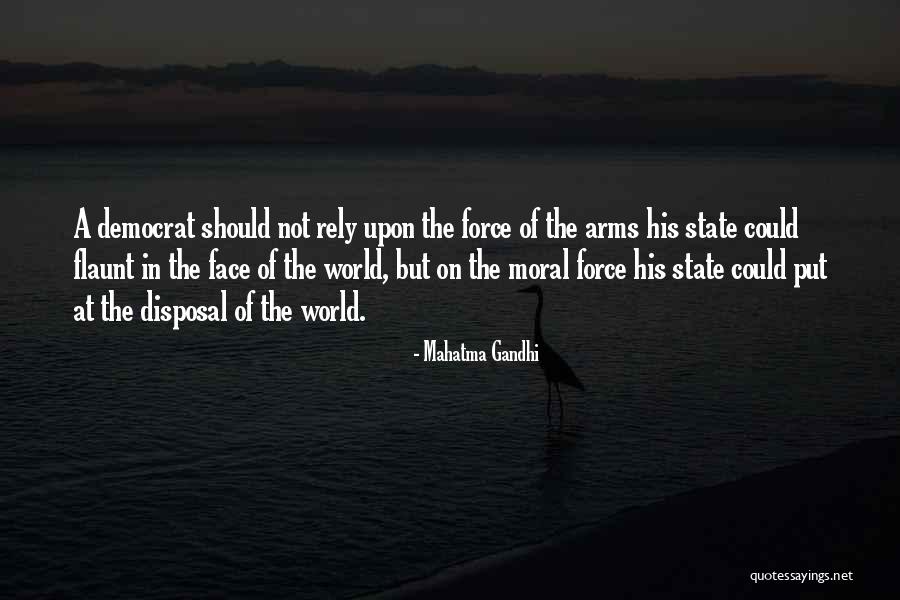 World In His Arms Quotes By Mahatma Gandhi World In His Arms Quotes By Mahatma Gandhi