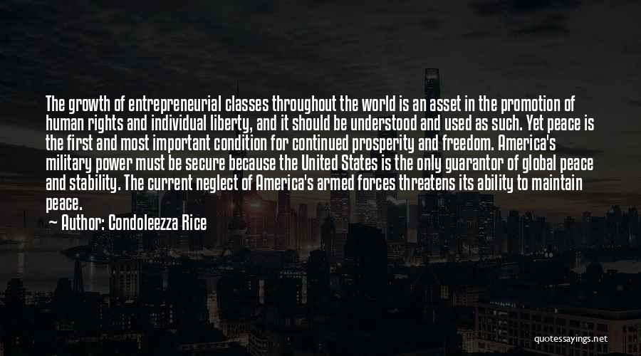 World In Peace Quotes By Condoleezza Rice