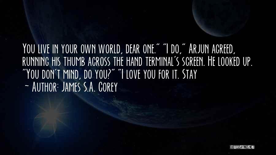 World In Your Hand Quotes By James S.A. Corey