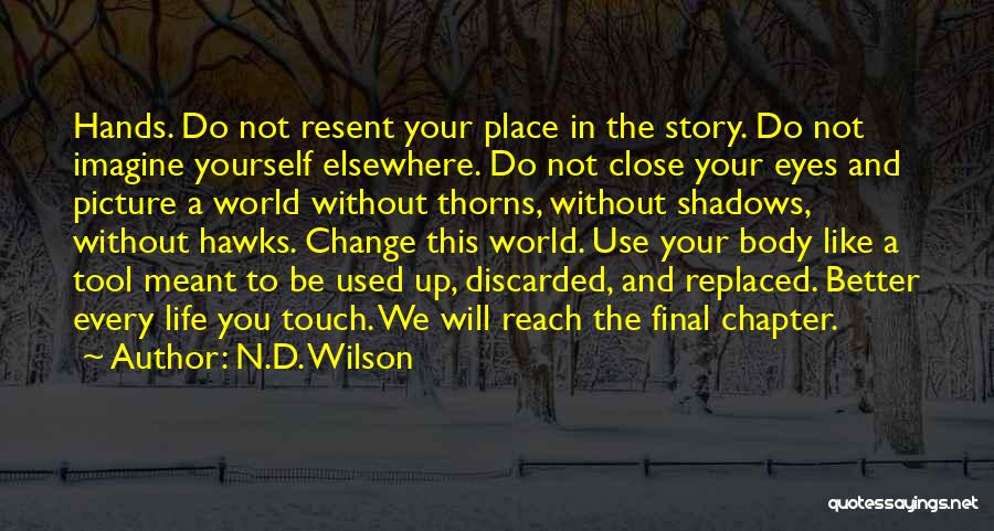 World In Your Hands Quotes By N.D. Wilson