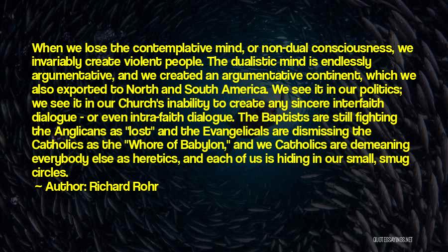 World Interfaith Quotes By Richard Rohr