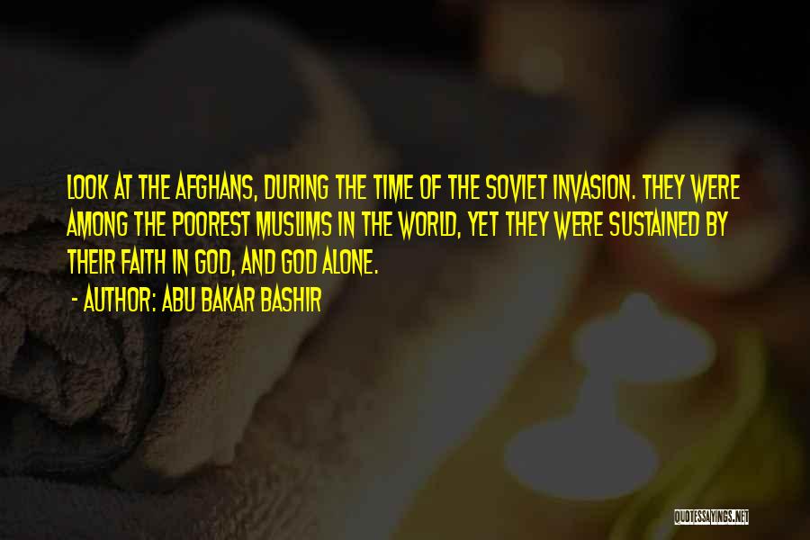 World Invasion Quotes By Abu Bakar Bashir