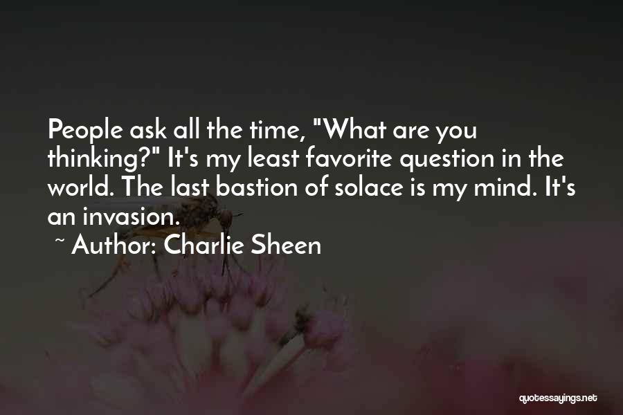 World Invasion Quotes By Charlie Sheen