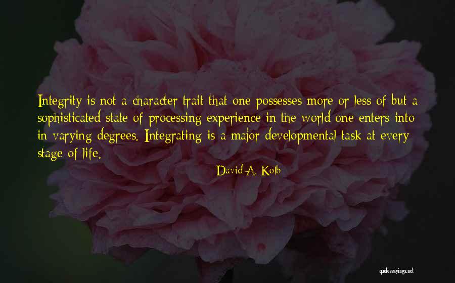 World Is A Stage Quotes By David A. Kolb World Is A Stage Quotes By David A. Kolb