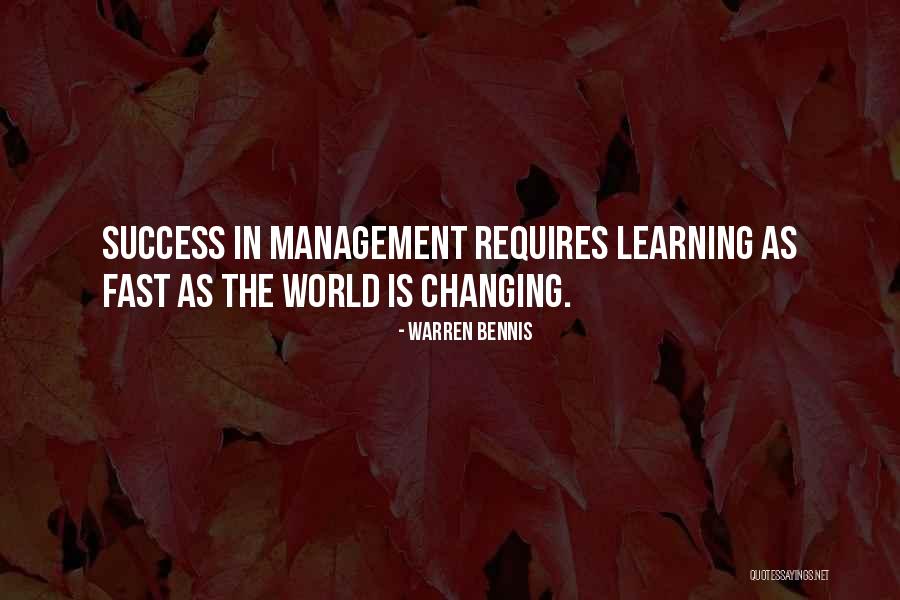World Is Changing Fast Quotes By Warren Bennis World Is Changing Fast Quotes By Warren Bennis