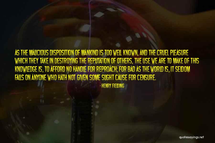 World Is Cruel Quotes By Henry Fielding World Is Cruel Quotes By Henry Fielding