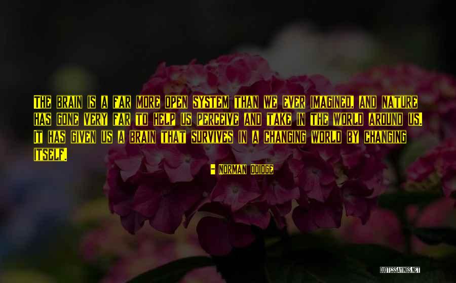 World Is Ever Changing Quotes By Norman Doidge World Is Ever Changing Quotes By Norman Doidge