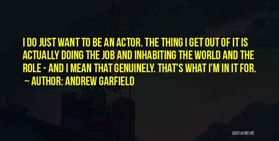 World Is Mean Quotes By Andrew Garfield