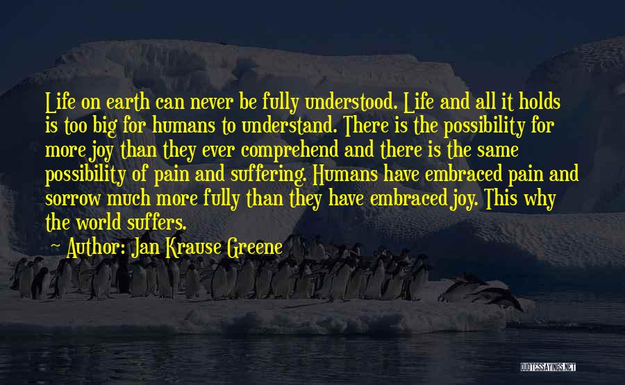 World Is Too Big Quotes By Jan Krause Greene