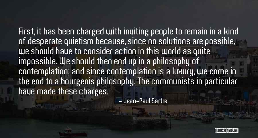 World It Solutions Quotes By Jean-Paul Sartre World It Solutions Quotes By Jean-Paul Sartre