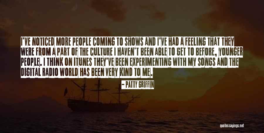 World Itunes Quotes By Patty Griffin World Itunes Quotes By Patty Griffin
