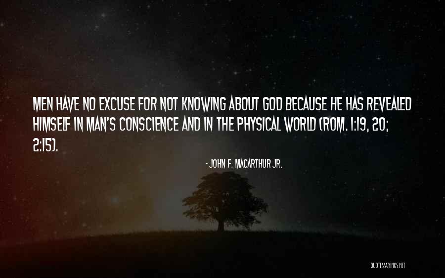 World Knowing God Quotes By John F. MacArthur Jr. World Knowing God Quotes By John F. MacArthur Jr.