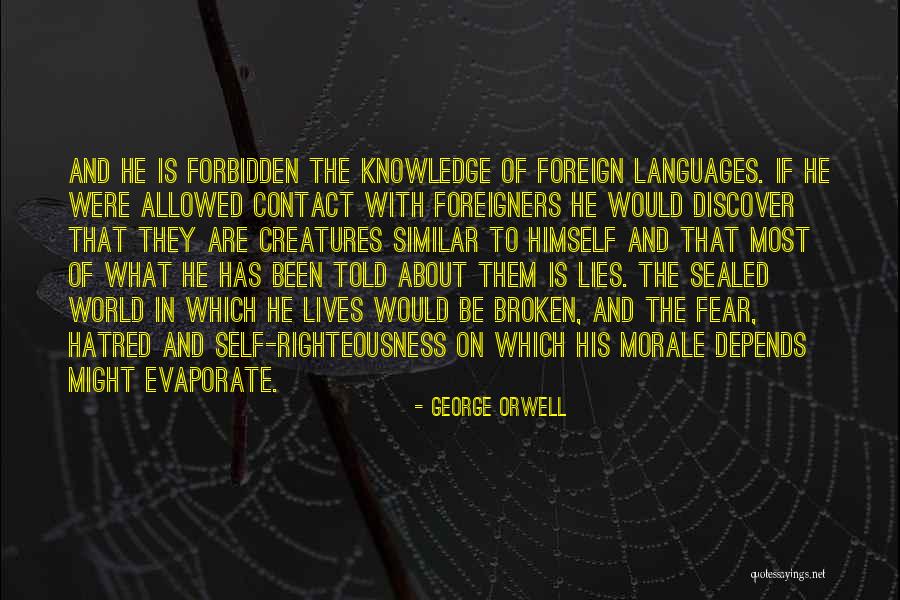 World Languages Quotes By George Orwell World Languages Quotes By George Orwell