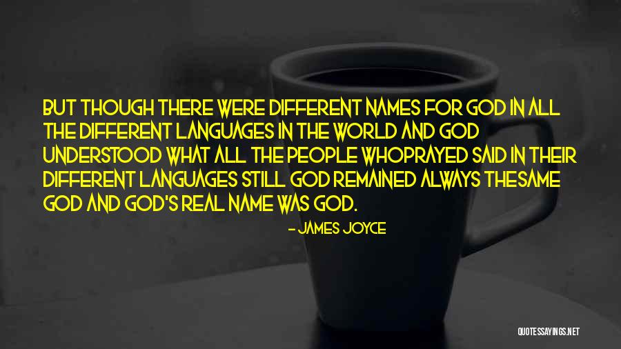 World Languages Quotes By James Joyce