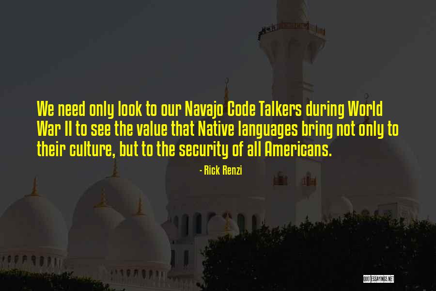 World Languages Quotes By Rick Renzi World Languages Quotes By Rick Renzi