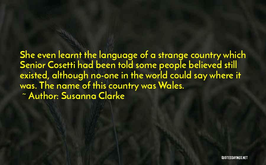 World Languages Quotes By Susanna Clarke