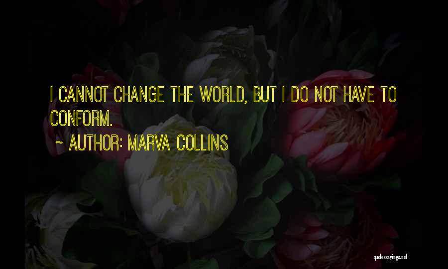 World Leadership Quotes By Marva Collins