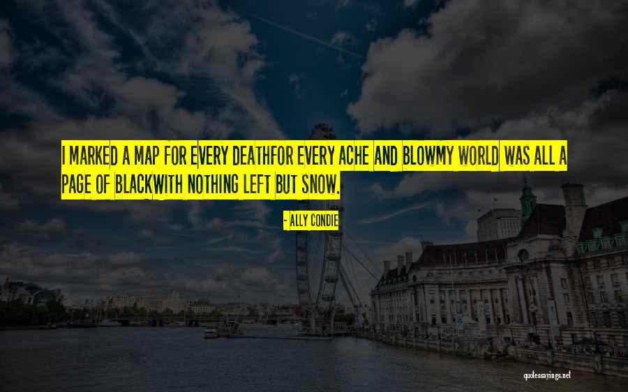 World Map With Quotes By Ally Condie World Map With Quotes By Ally Condie