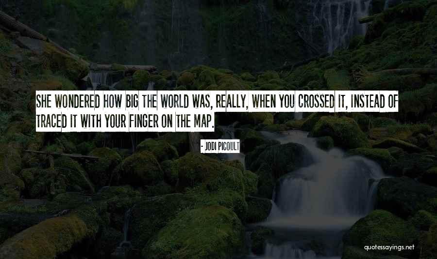 World Map With Quotes By Jodi Picoult World Map With Quotes By Jodi Picoult