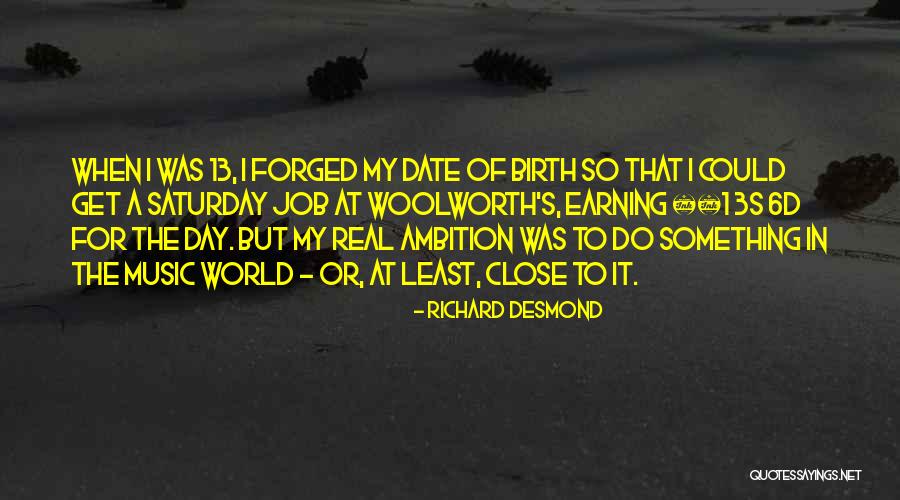 World Music Day Quotes By Richard Desmond