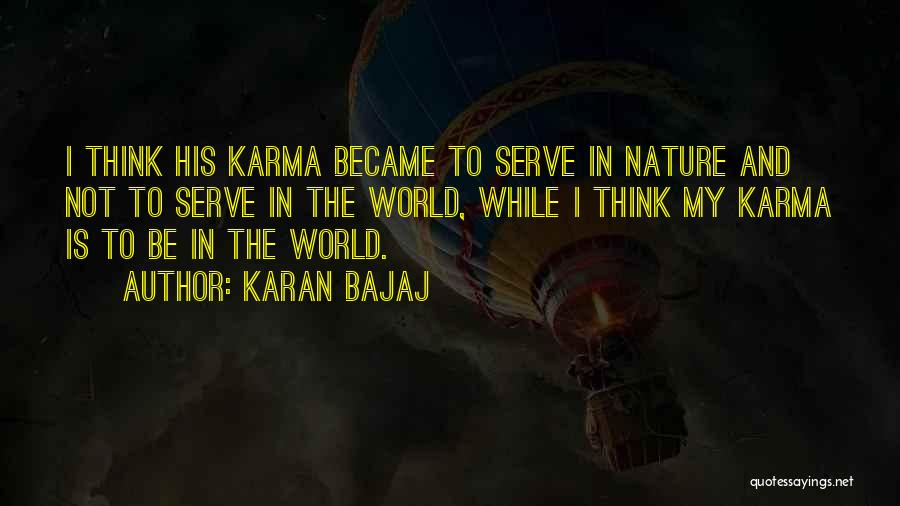 World Nature Quotes By Karan Bajaj