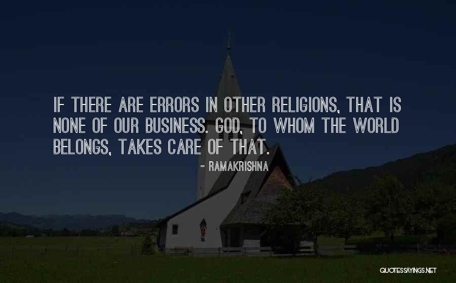 World Of Business Quotes By Ramakrishna World Of Business Quotes By Ramakrishna