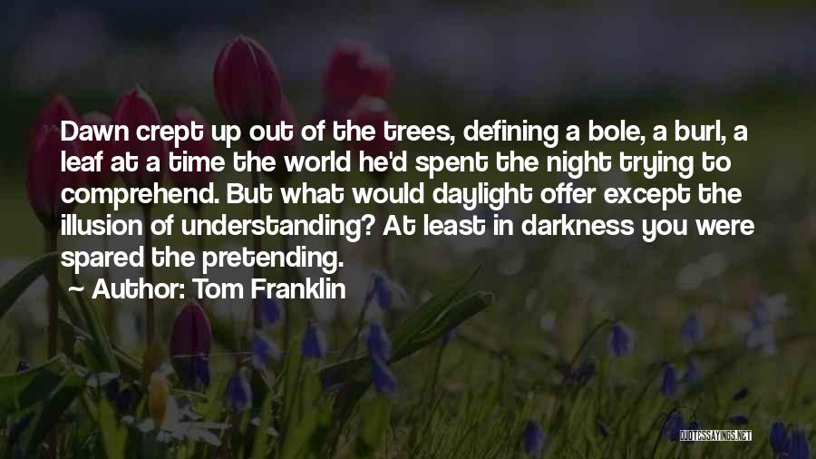 World Of Illusion Quotes By Tom Franklin