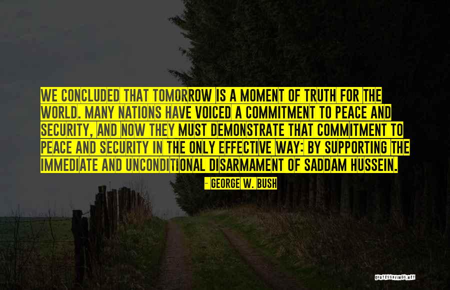 World Of Tomorrow Quotes By George W. Bush World Of Tomorrow Quotes By George W. Bush