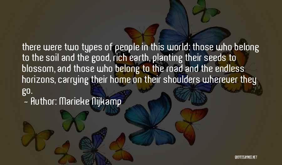 World On Shoulders Quotes By Marieke Nijkamp