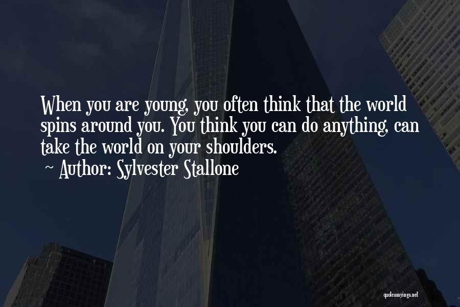 World On Shoulders Quotes By Sylvester Stallone