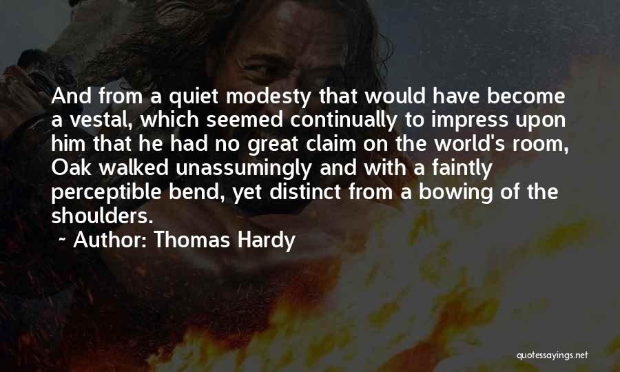 World On Shoulders Quotes By Thomas Hardy