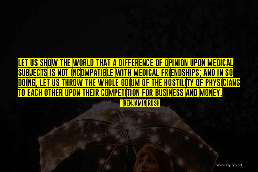 World Opinion Quotes By Benjamin Rush World Opinion Quotes By Benjamin Rush